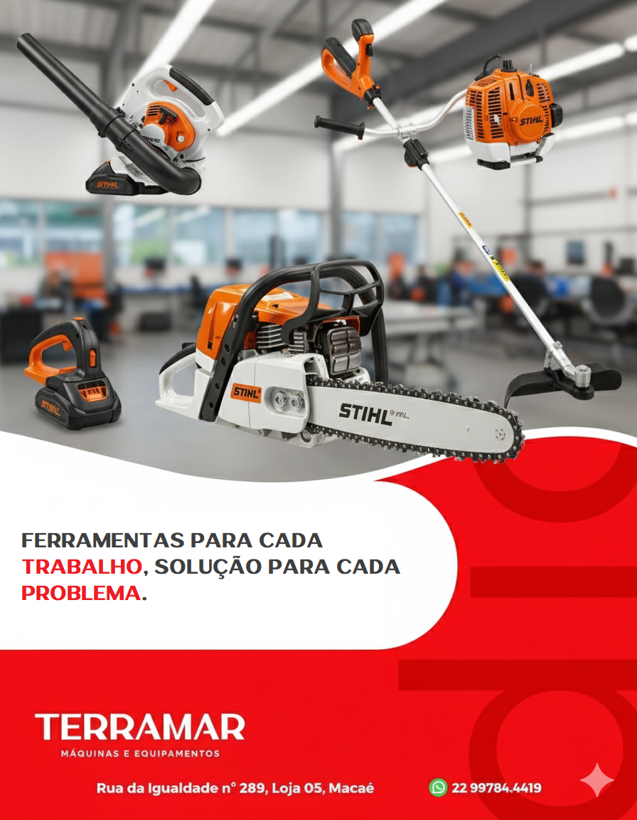 Terramar Macaé - Revenda Autorizada STIHL | Máquinas e Equipamentos